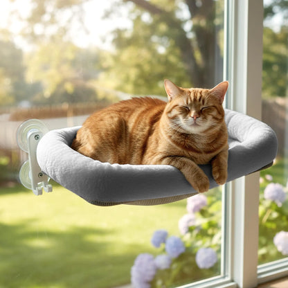 Hamaca plegable de ventana para gatos